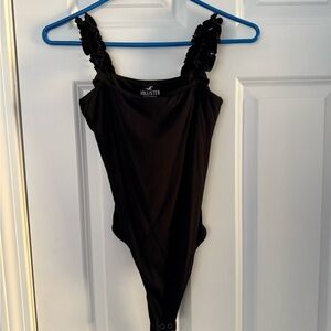 Hollister Women Black Bodysuit